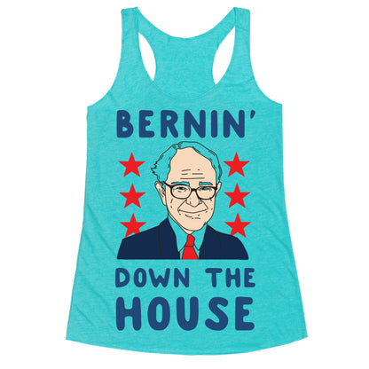 Bernin' Down the House Racerback Tank