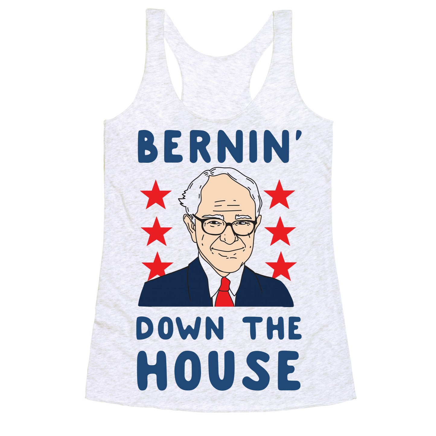 Bernin' Down the House Racerback Tank