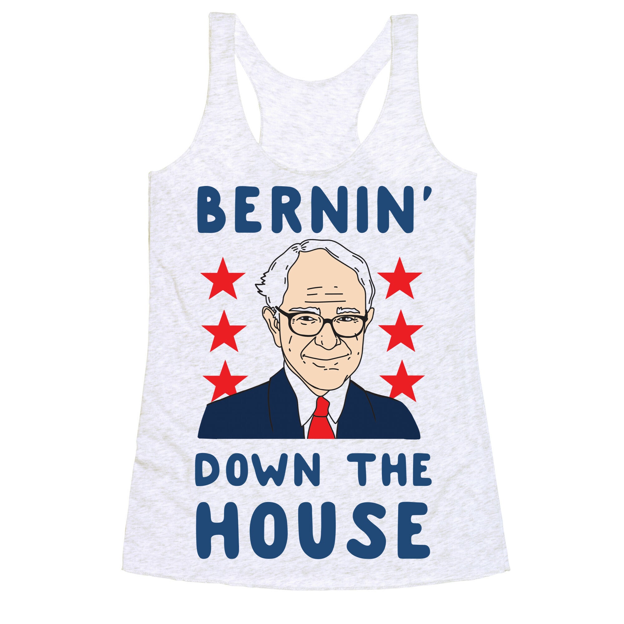 Bernin' Down the House Racerback Tank