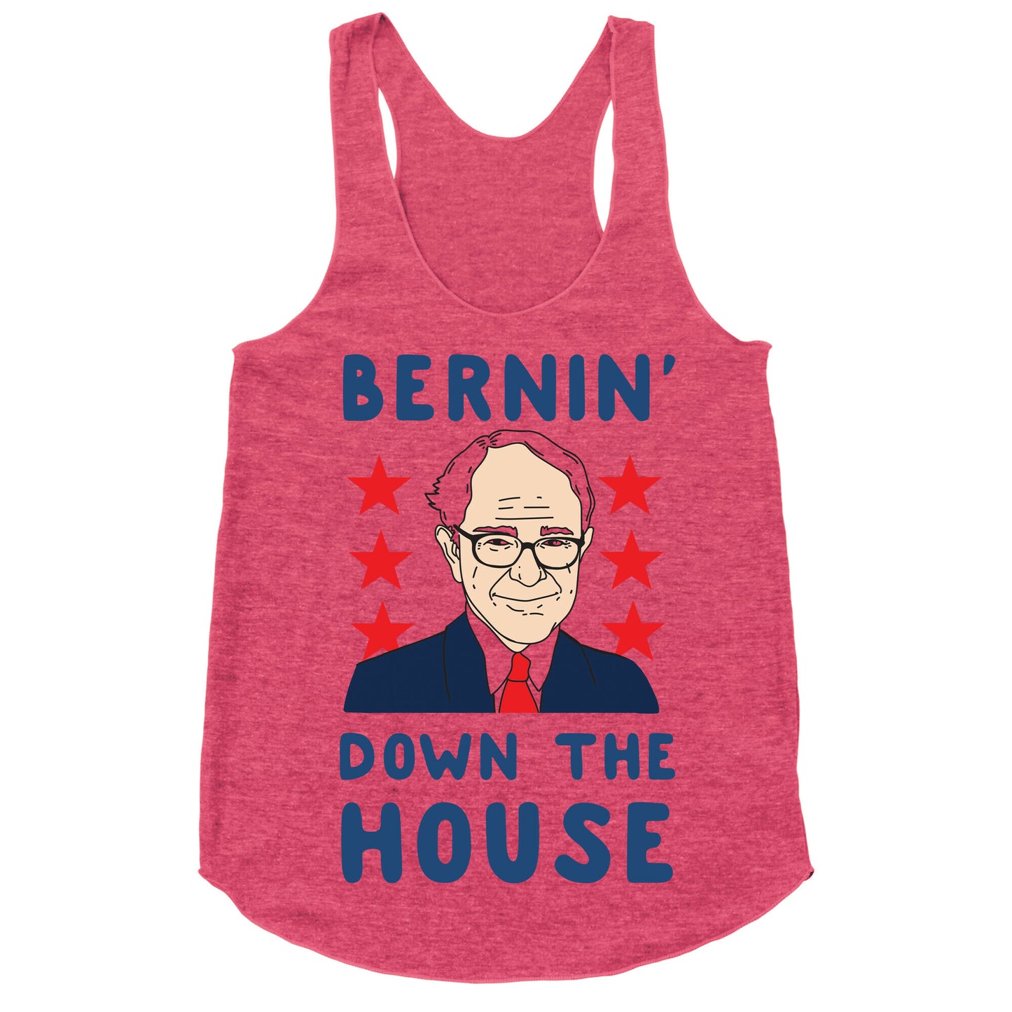 Bernin' Down the House Racerback Tank