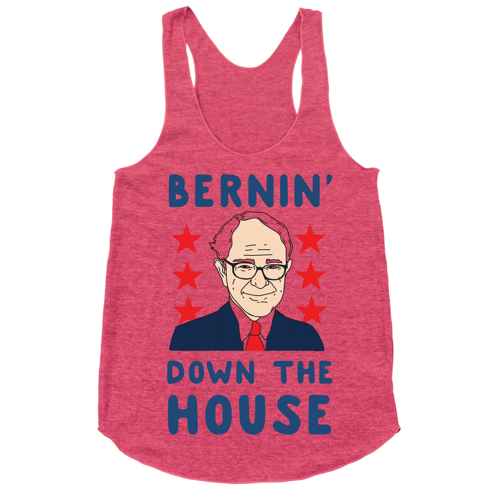 Bernin' Down the House Racerback Tank