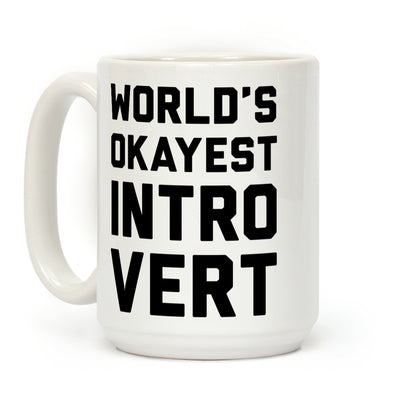 World's Okayest Introvert Coffee Mug