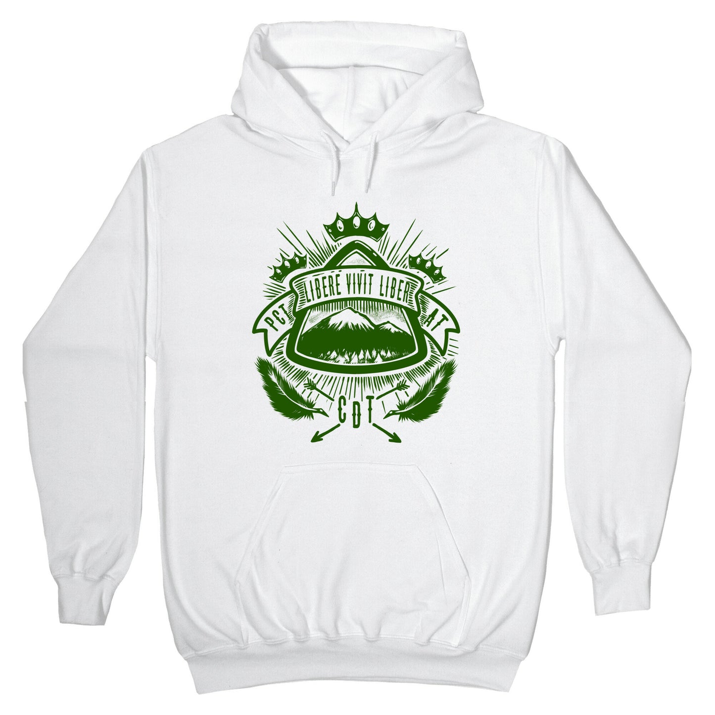 Triple Crown Hiking Trail Crest Hoodie