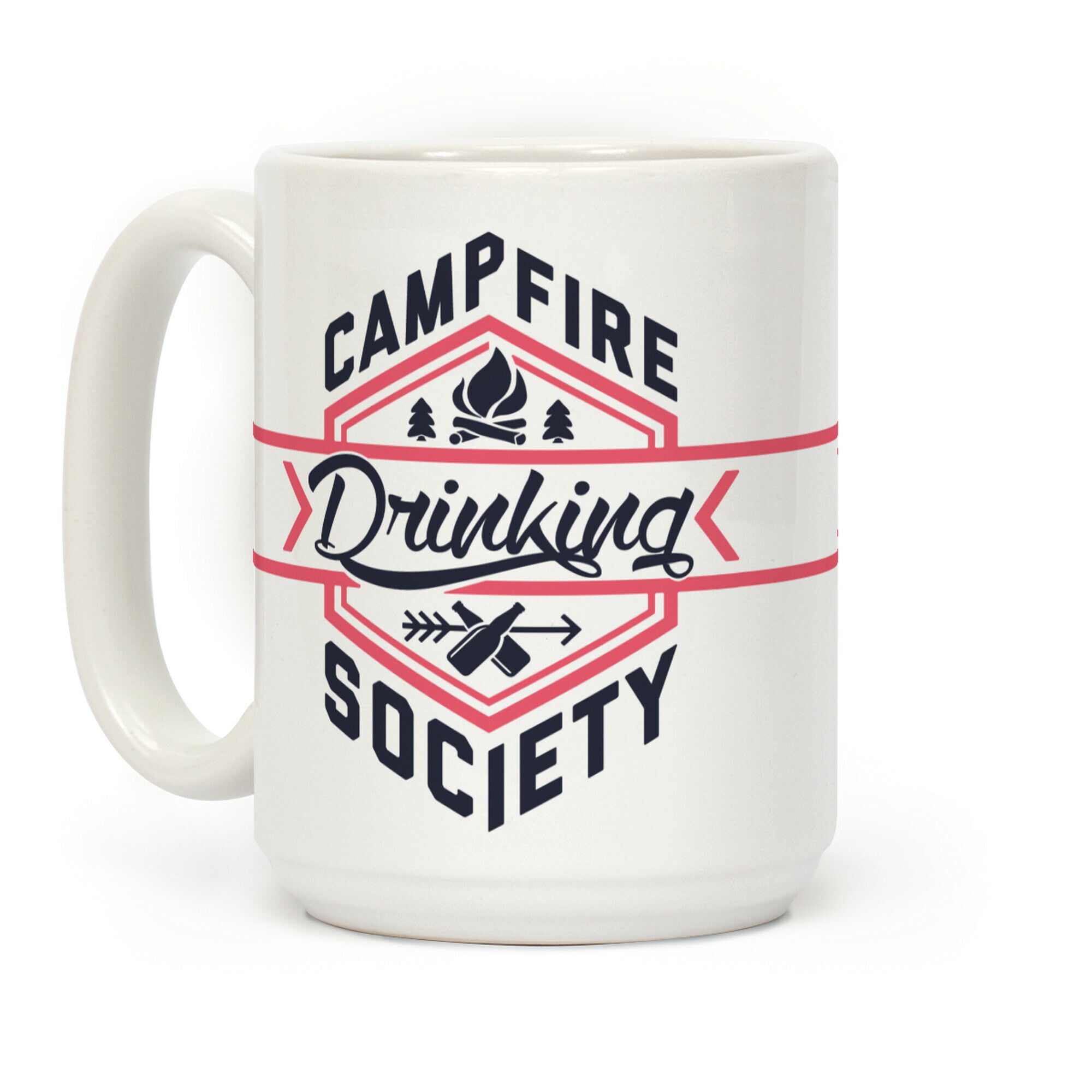 Campfire Drinking Society Coffee Mug