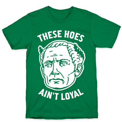 These Hoes Ain't Loyal Julius Caesar T-Shirt