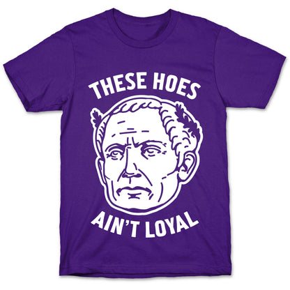 These Hoes Ain't Loyal Julius Caesar T-Shirt
