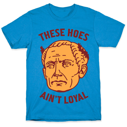 These Hoes Ain't Loyal Julius Caesar T-Shirt