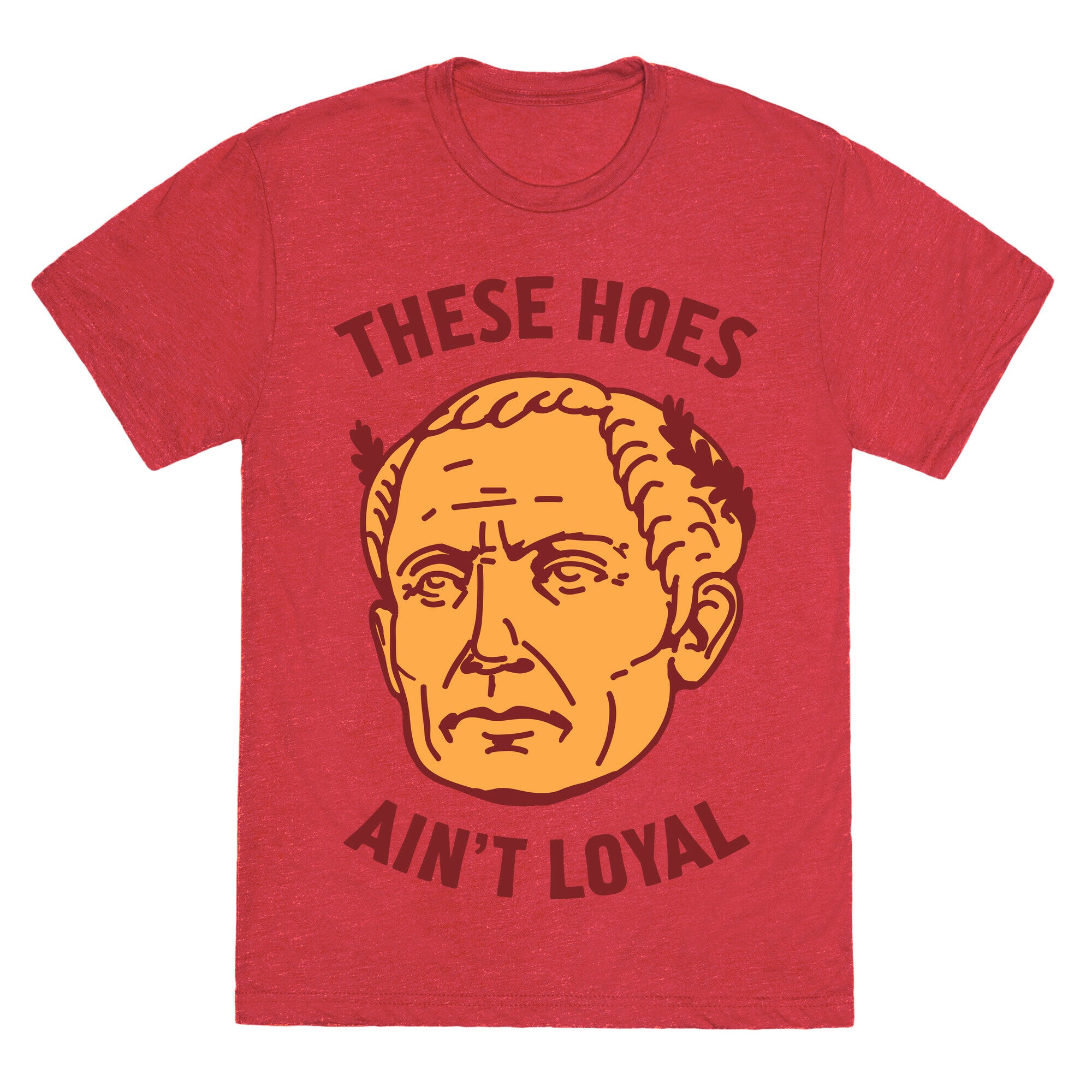 These Hoes Ain't Loyal Julius Caesar Unisex Triblend Tee