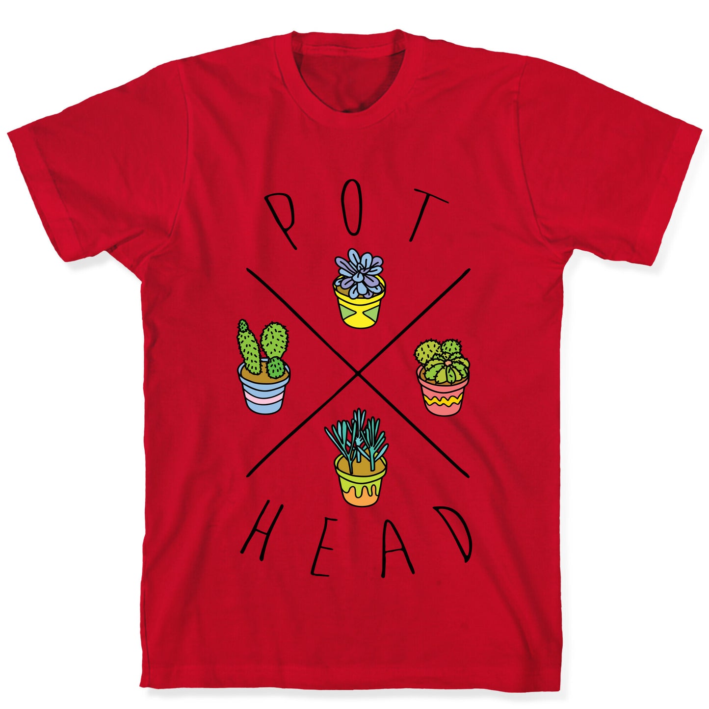 Pot Head Succulents T-Shirt