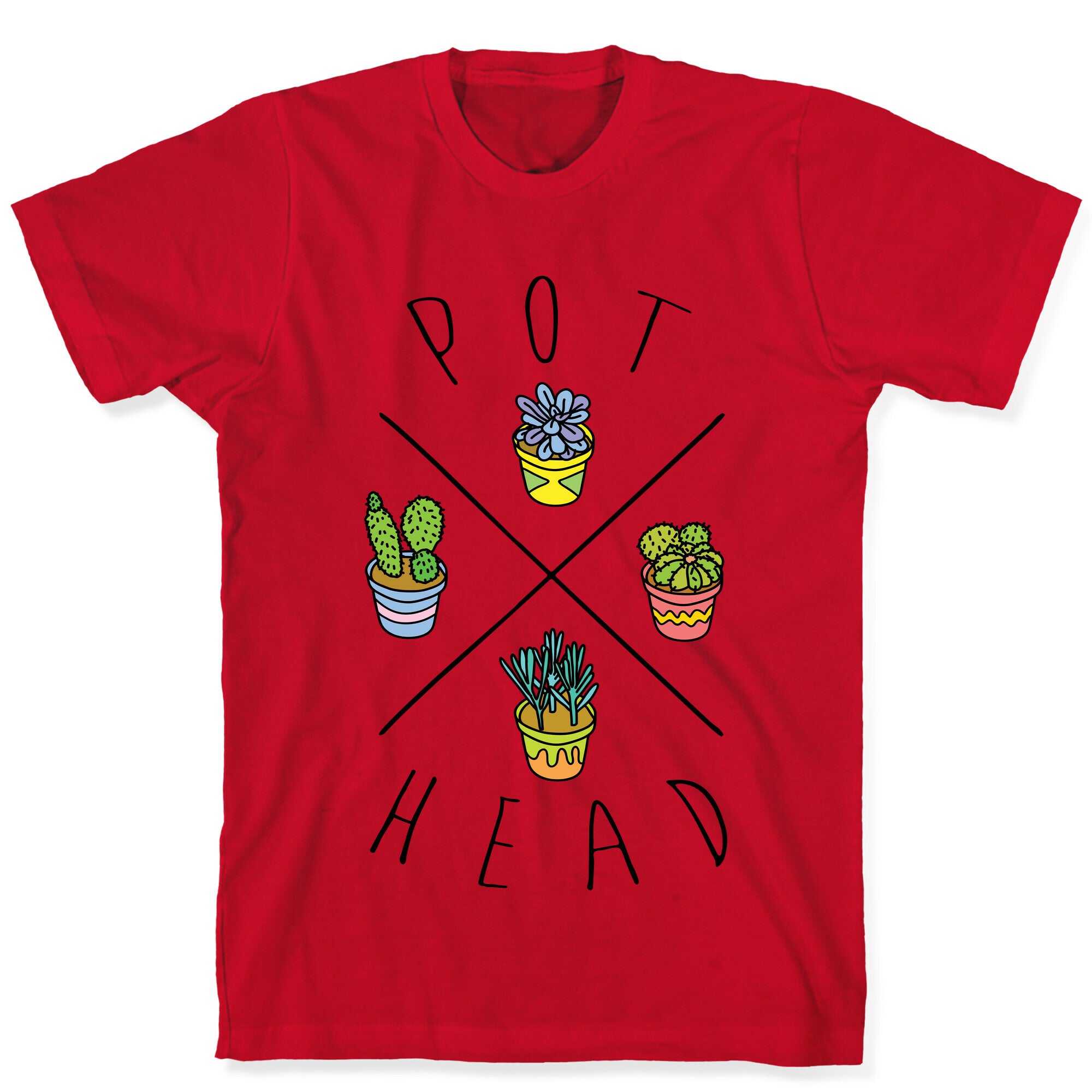 Pot Head Succulents T-Shirt