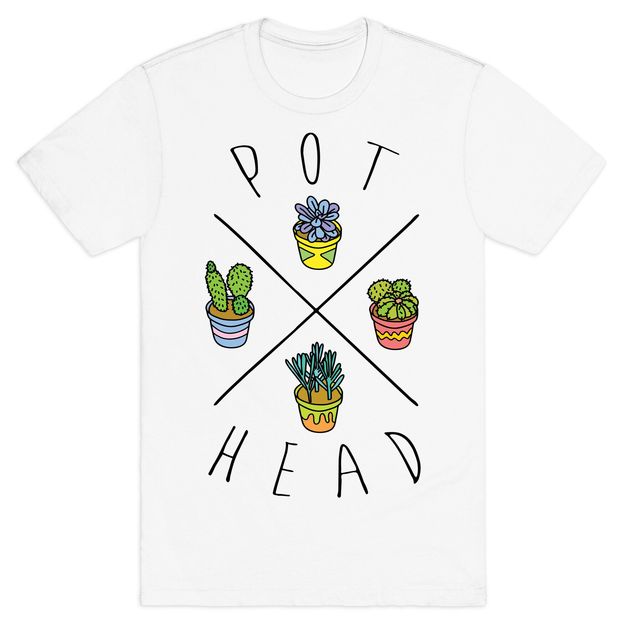 Pot Head Succulents T-Shirt