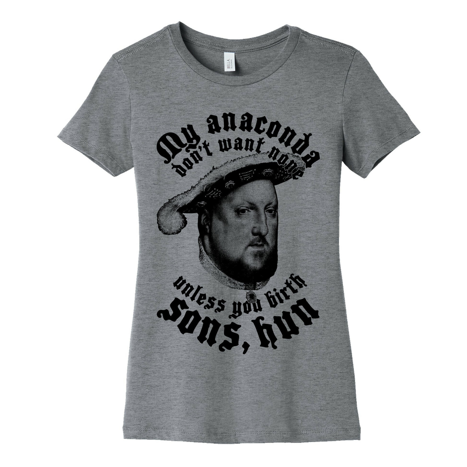 Henry VIII Anaconda Women's Cotton Tee