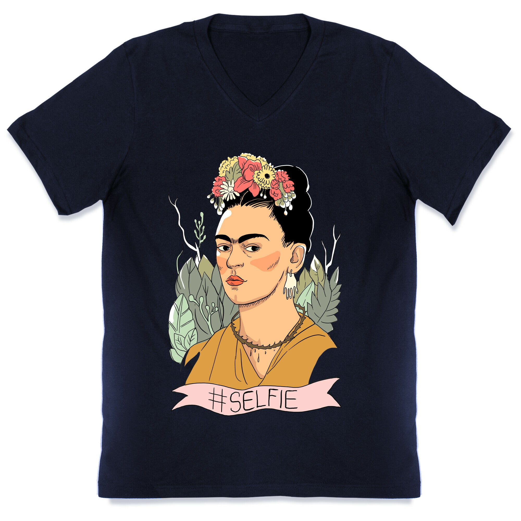 Frida #Selfie V-Neck