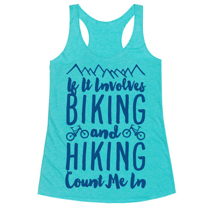 Biking and Hiking Racerback Tank