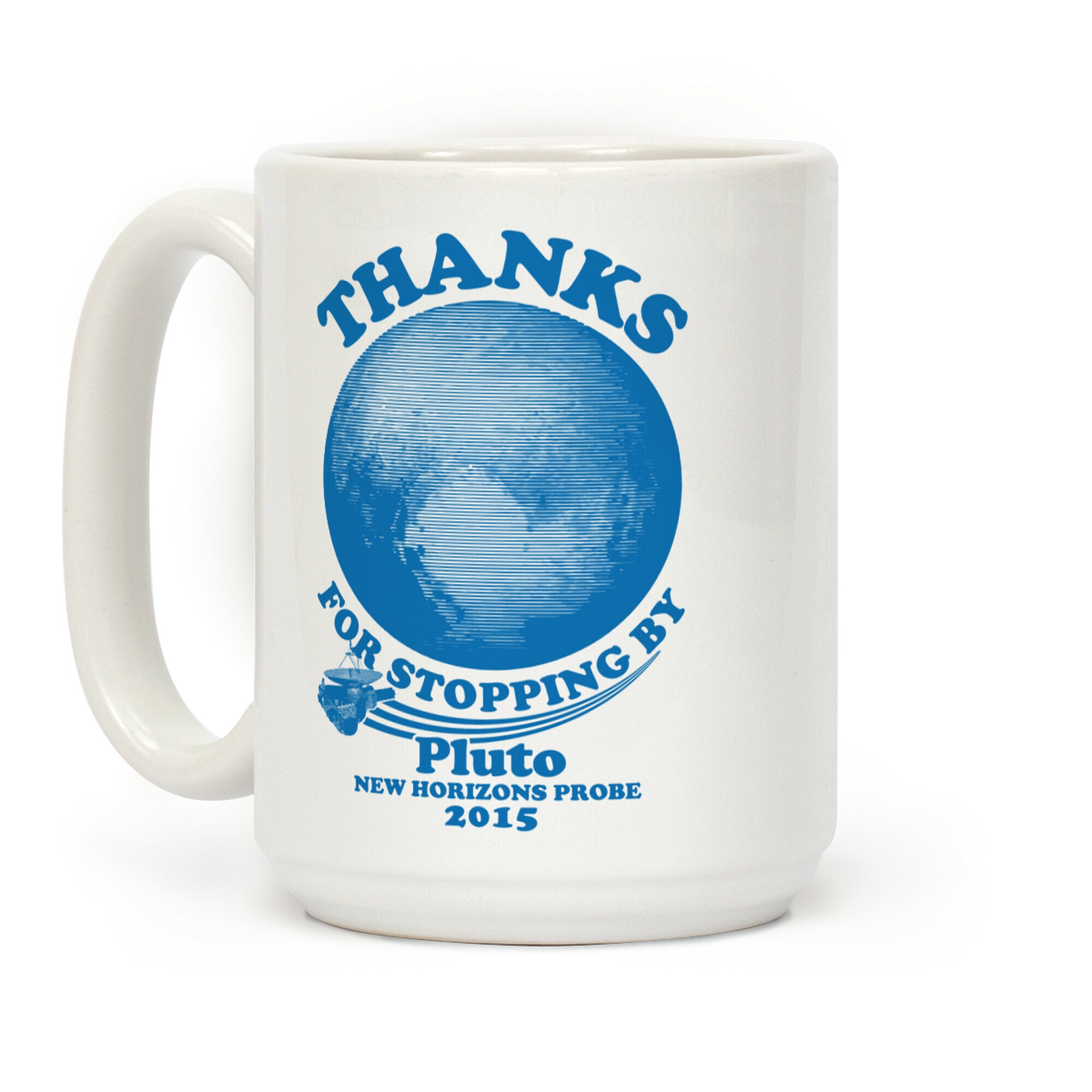 Pluto New Horizons Probe Coffee Mug