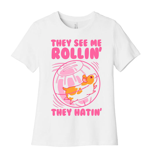 They See Me Rollin' They Hatin Women's Cotton Tee