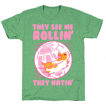 They See Me Rollin' They Hatin Unisex Triblend Tee