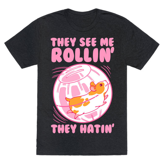 They See Me Rollin' They Hatin Unisex Triblend Tee