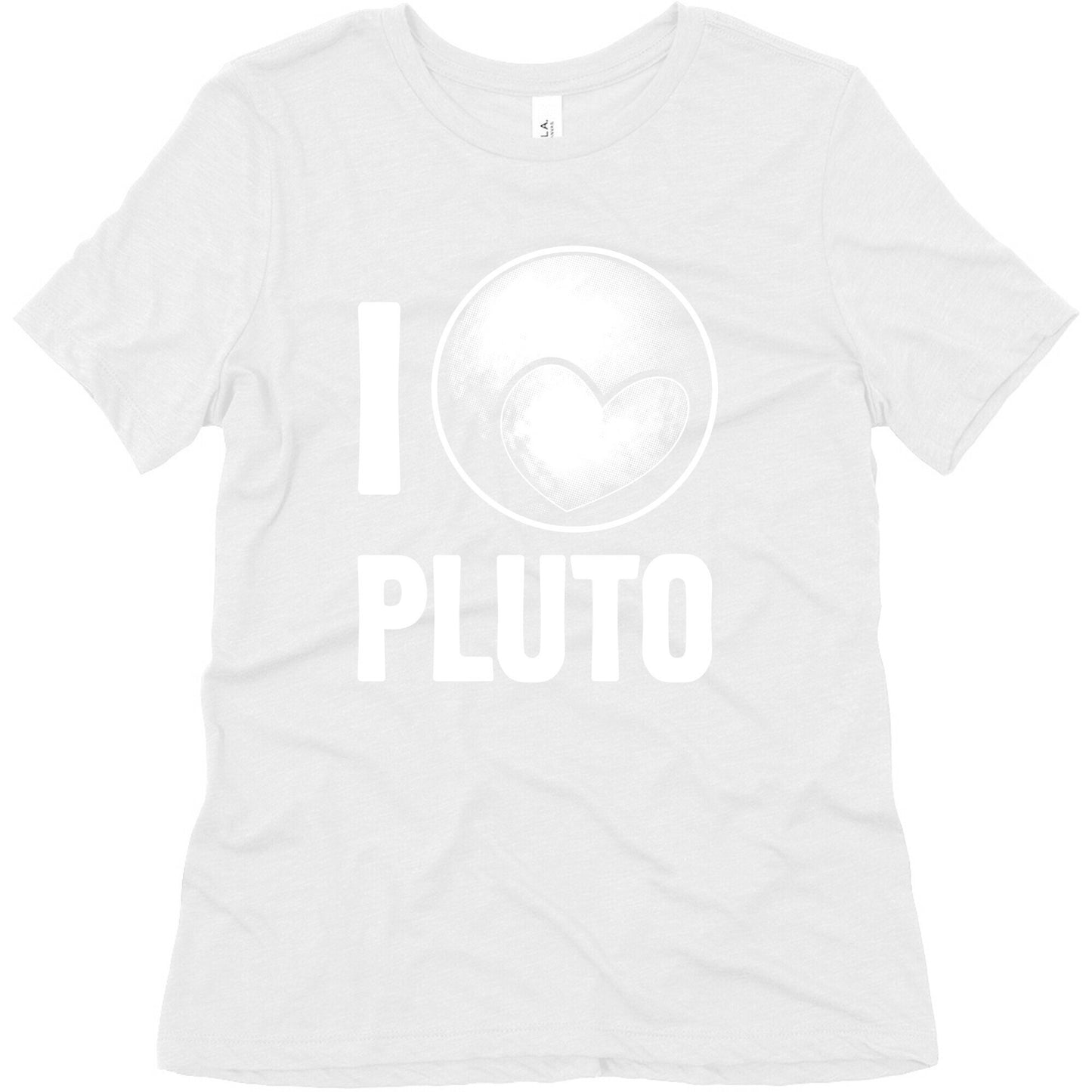 I Heart Pluto Women's Triblend Tee