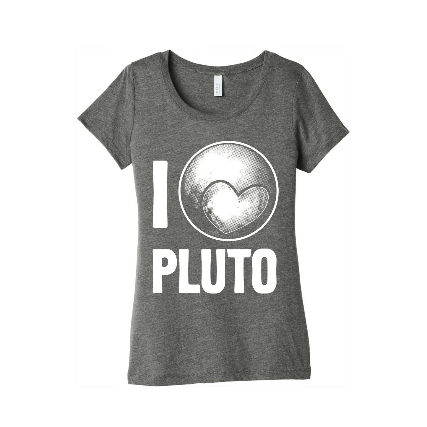 I Heart Pluto Women's Triblend Tee