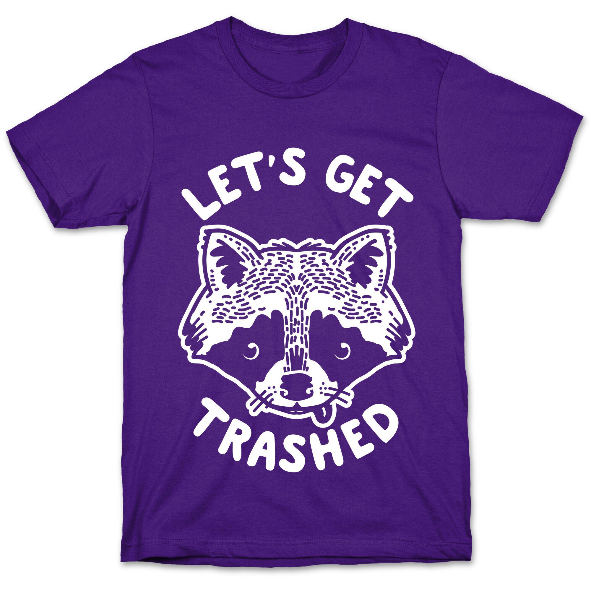 Let's Get Trashed Raccoon T-Shirt
