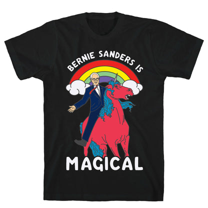 Bernie Sanders on a Magical Unicorn T-Shirt