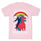 Bernie Sanders on a Magical Unicorn T-Shirt