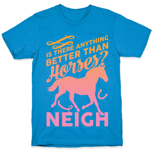 Is There Anything Better Than Horses T-Shirt
