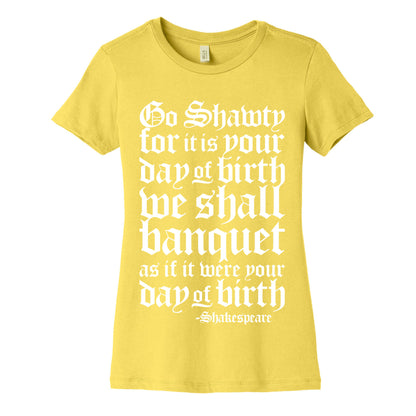 Shakespeare Party Women's Cotton Tee
