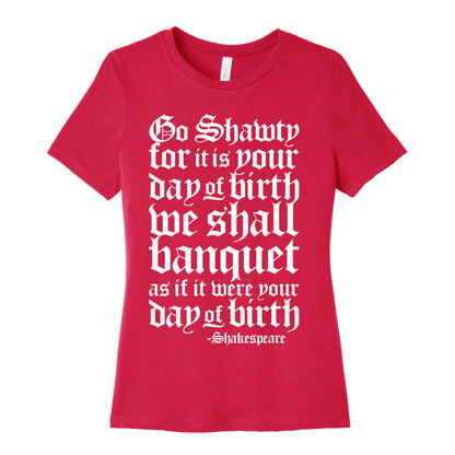 Shakespeare Party Women's Cotton Tee