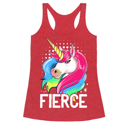 Fierce Unicorn Racerback Tank