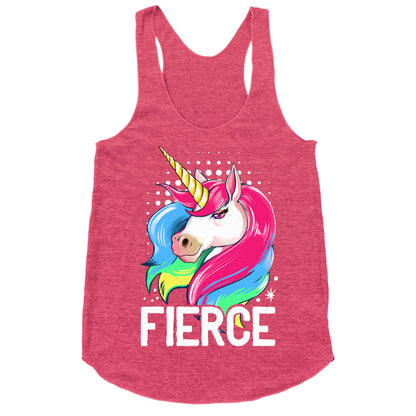 Fierce Unicorn Racerback Tank