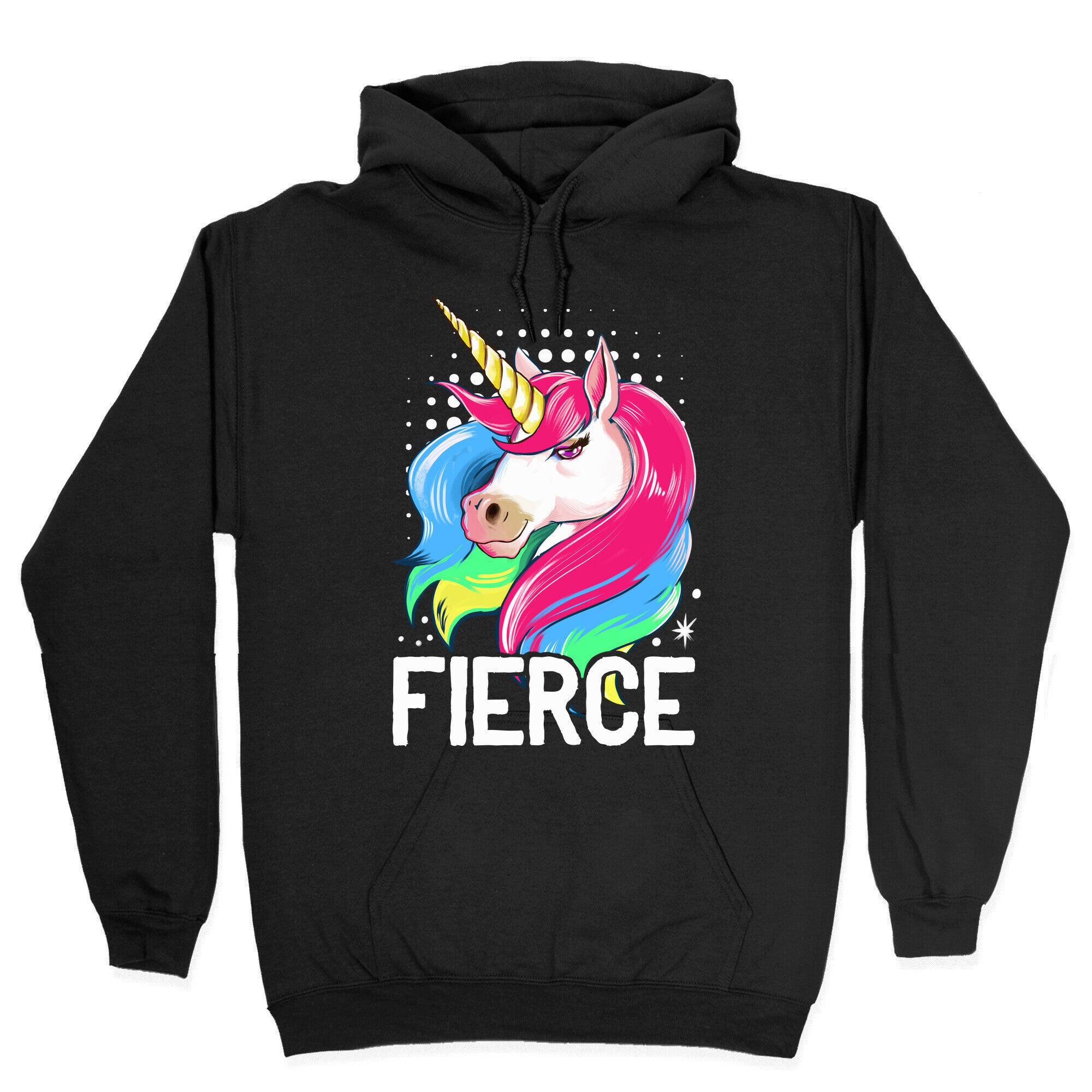 Fierce Unicorn Hoodie