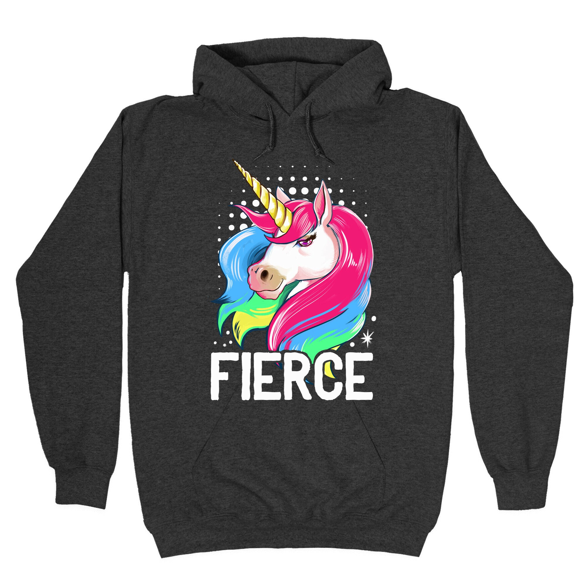 Fierce Unicorn Hoodie