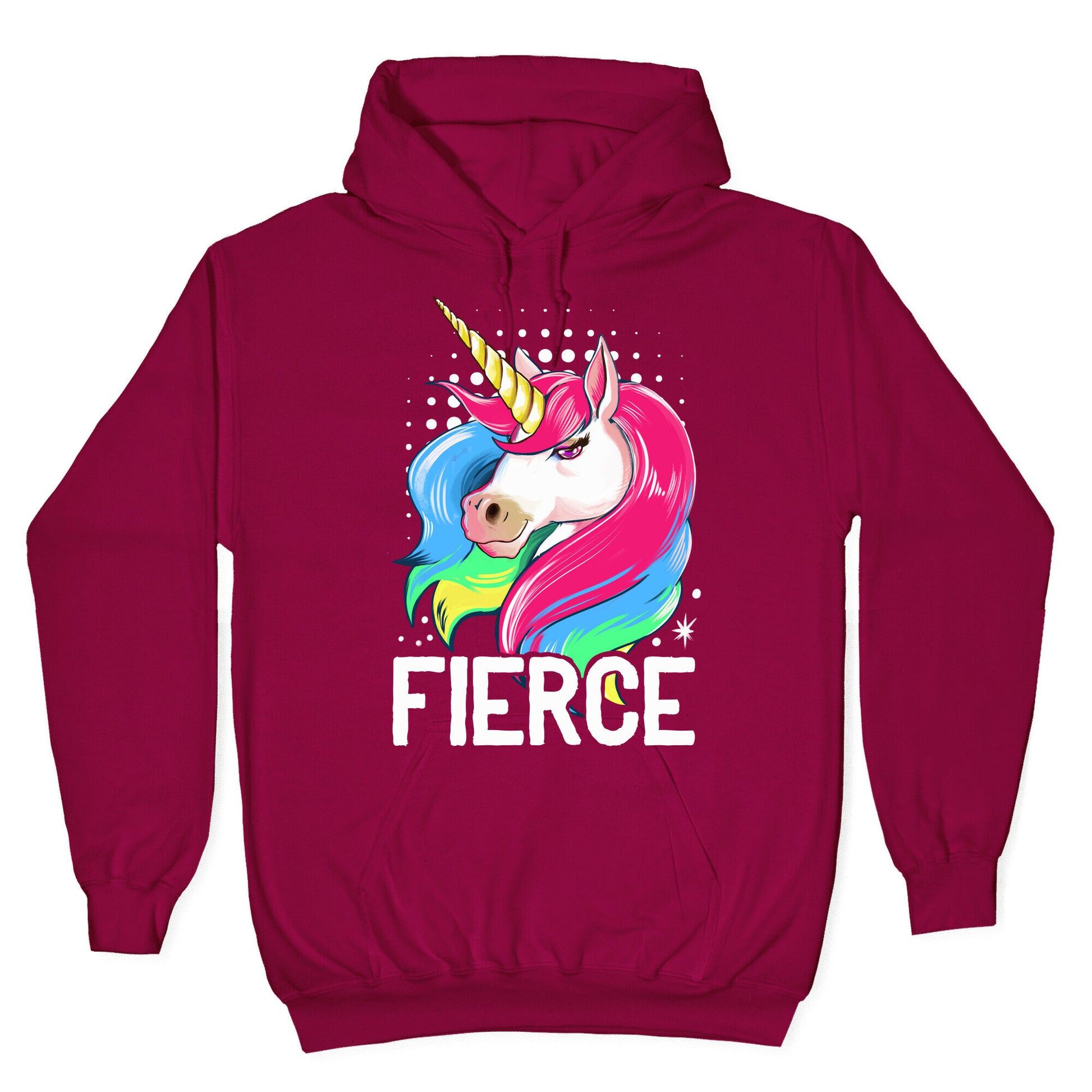 Fierce Unicorn Hoodie