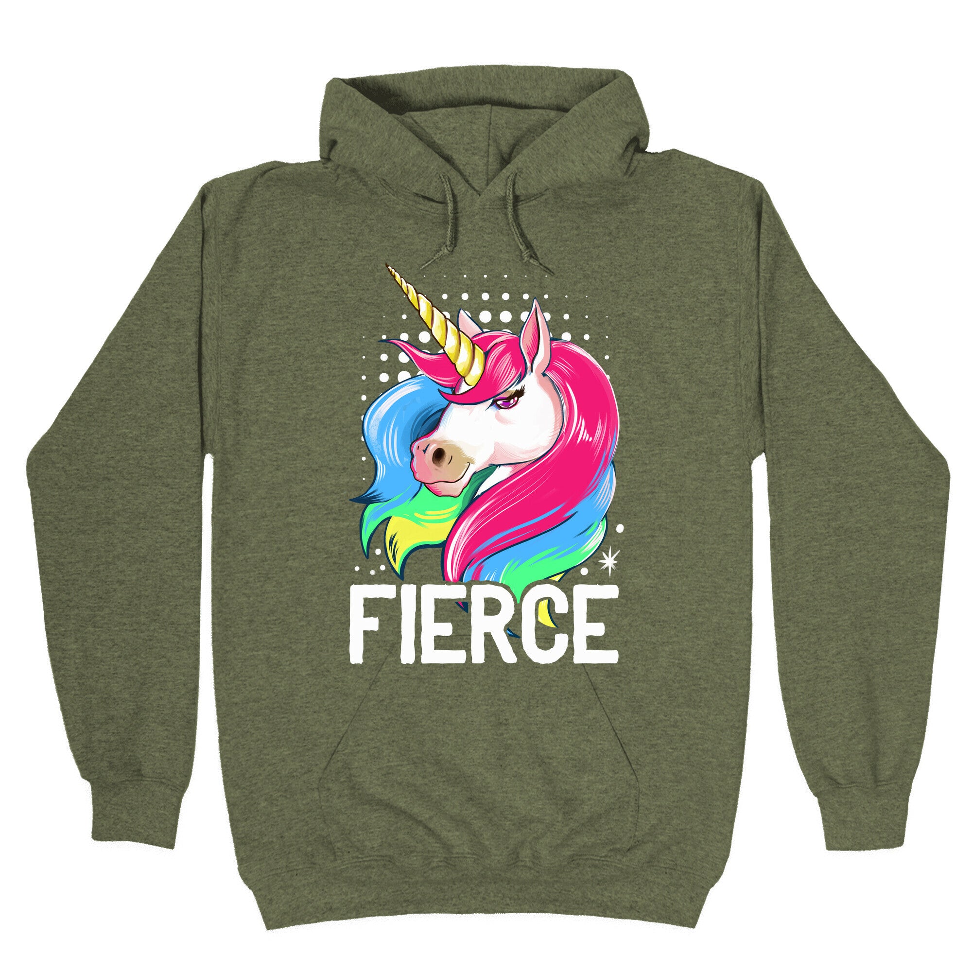 Fierce Unicorn Hoodie