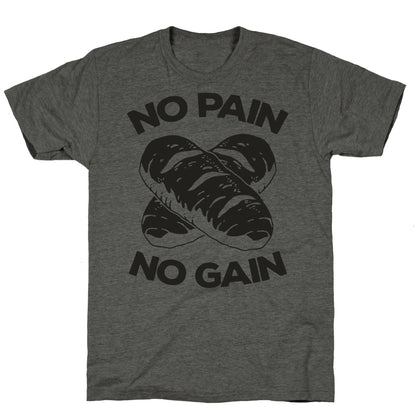 No Pain No Gain Unisex Triblend Tee
