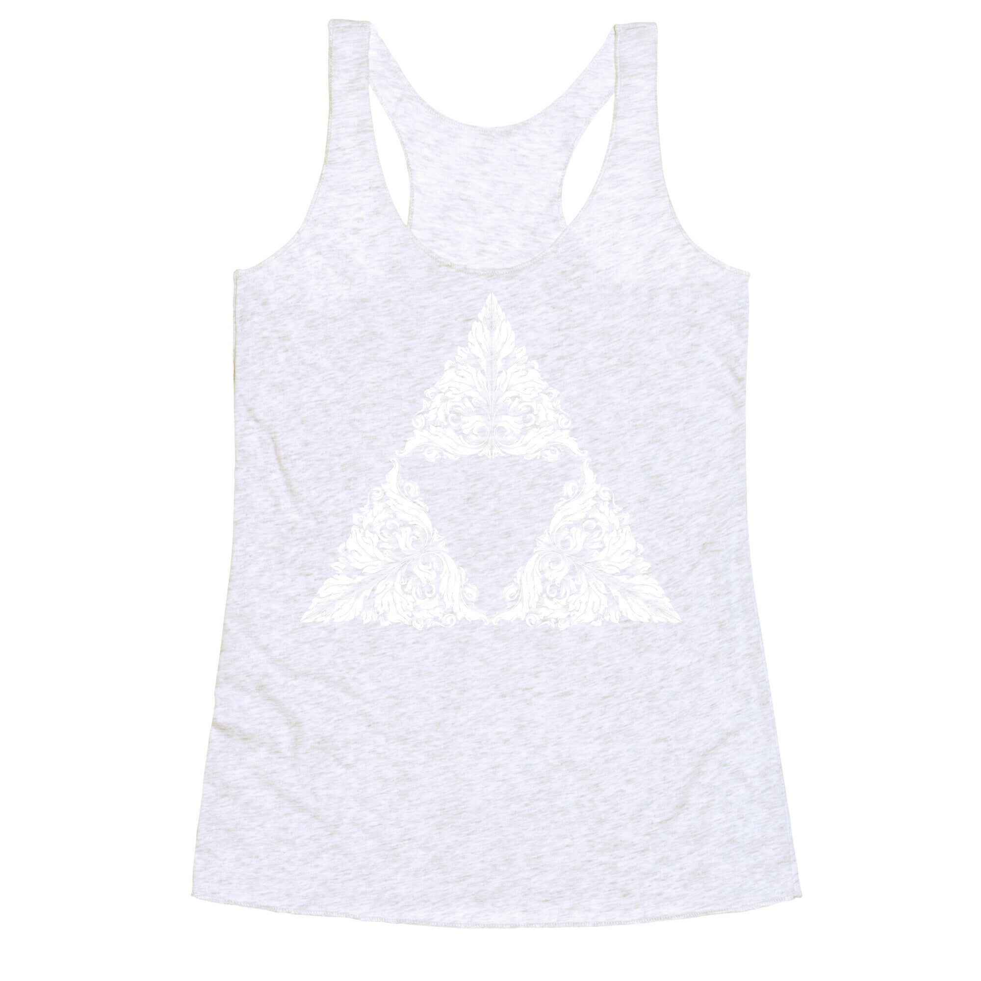 Floral Triforce Racerback Tank