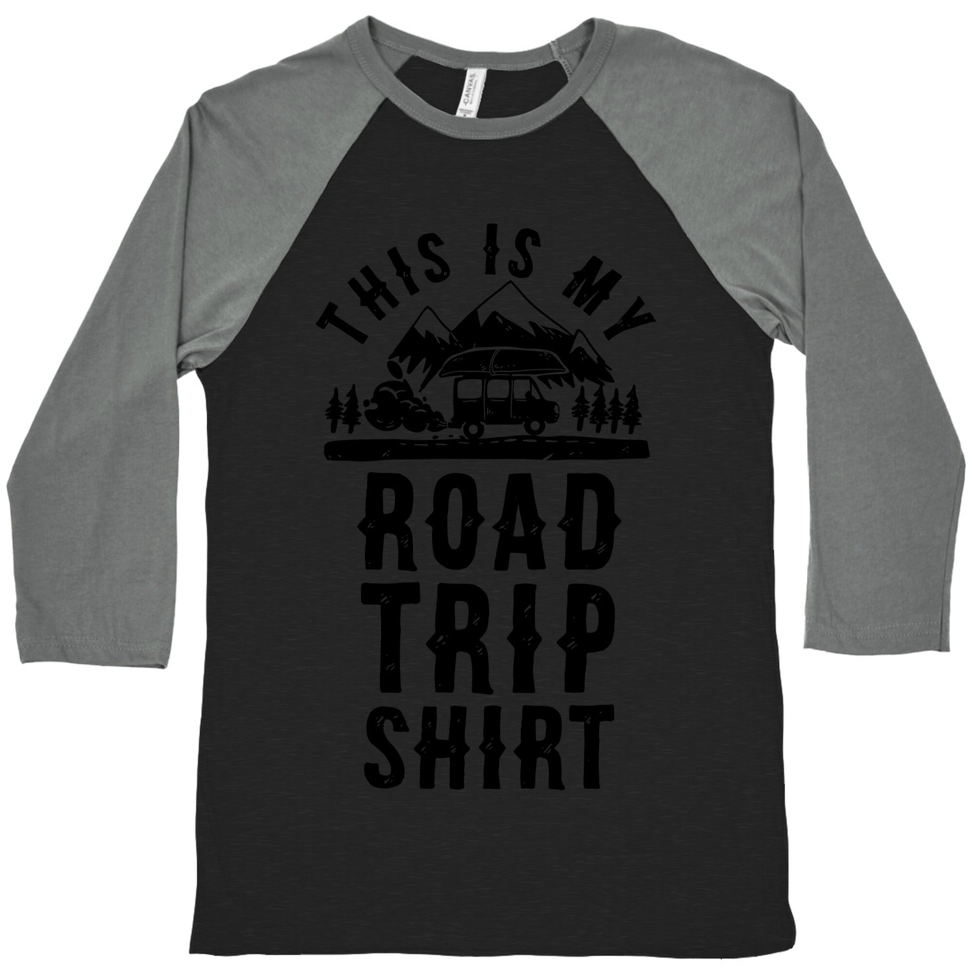 This Is My Road Trip Shirt Baseball Tee