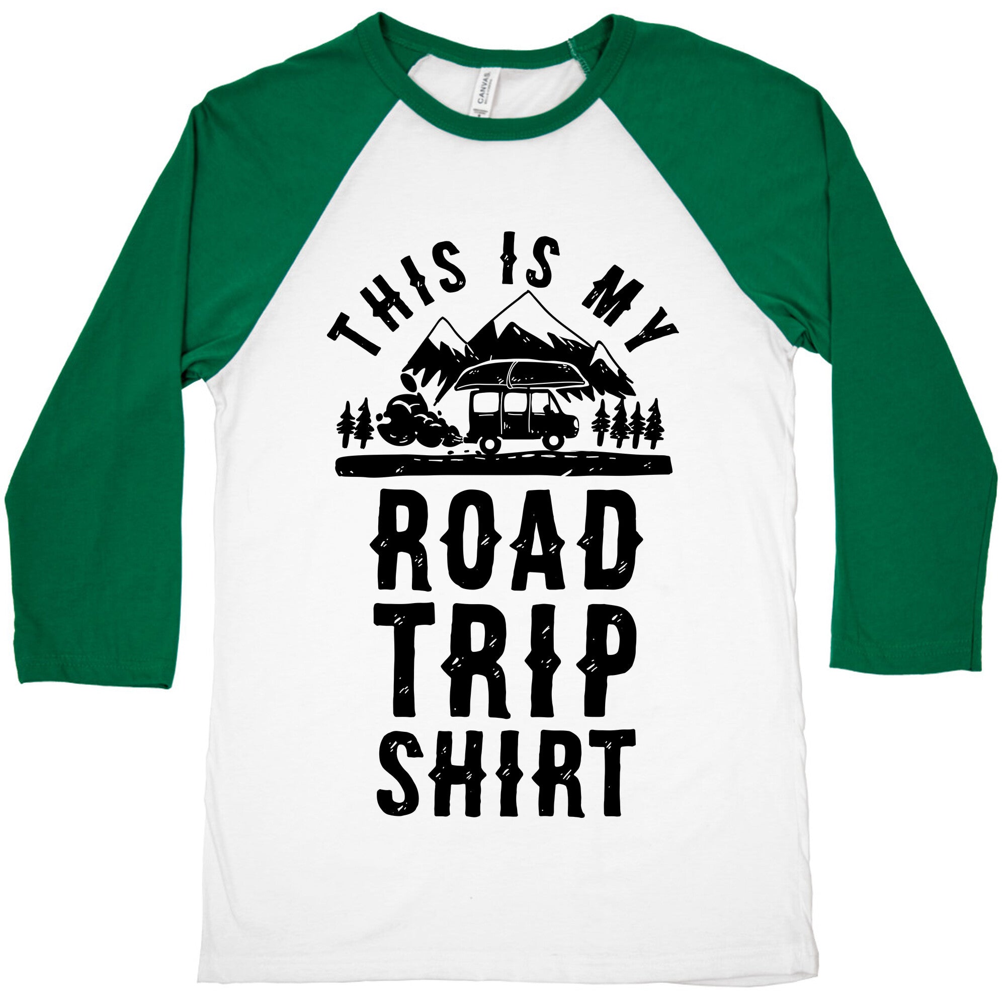 This Is My Road Trip Shirt Baseball Tee