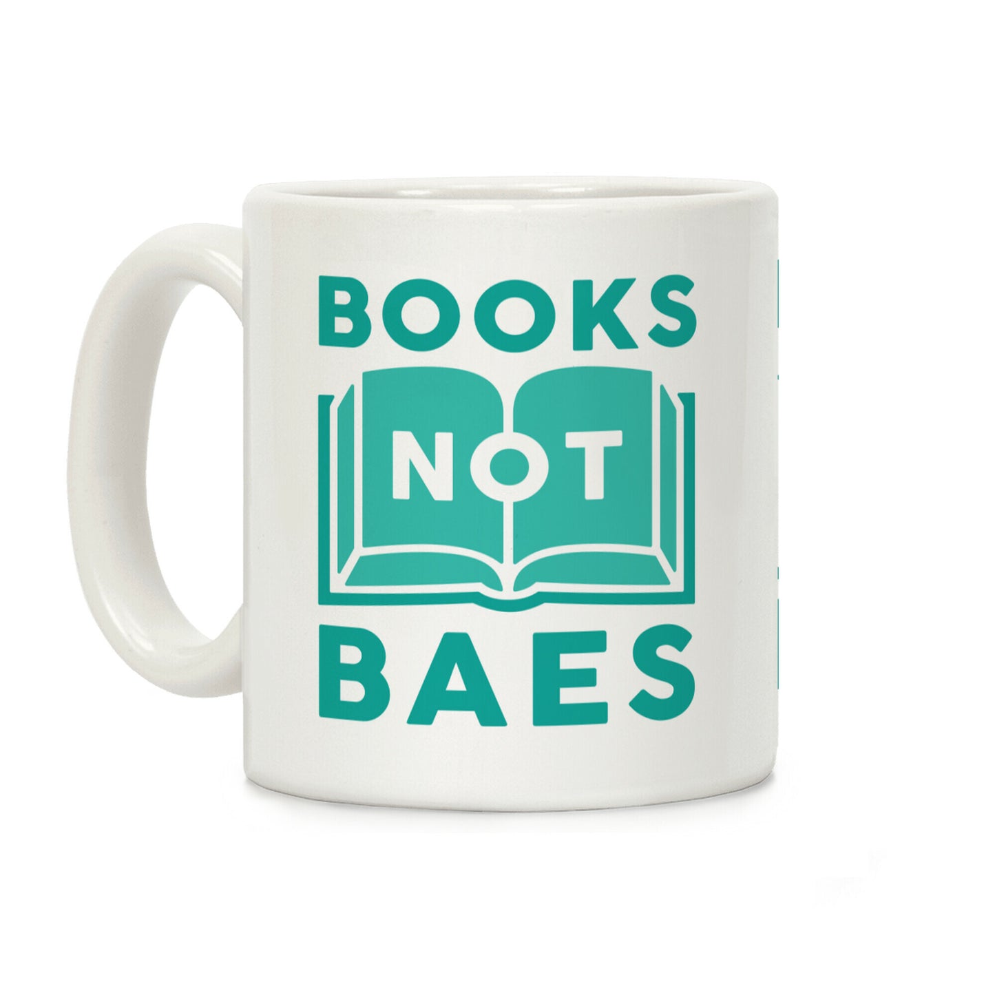 Books Not Baes Coffee Mug