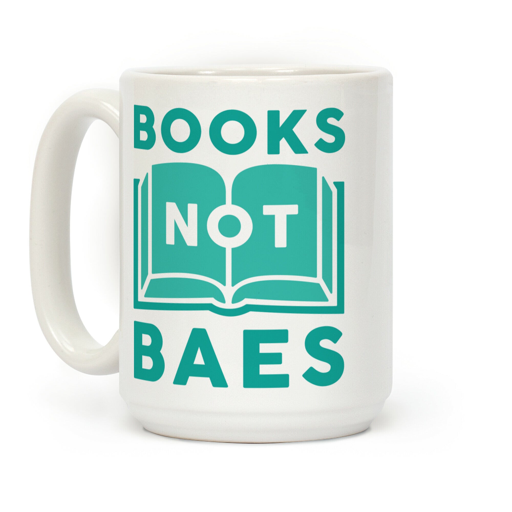 Books Not Baes Coffee Mug