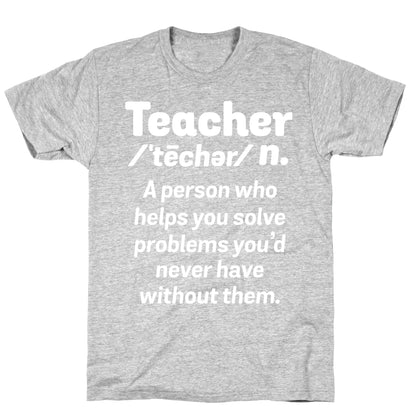 Teacher Definition T-Shirt