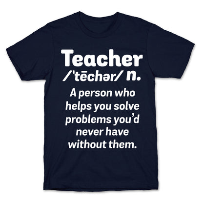 Teacher Definition T-Shirt