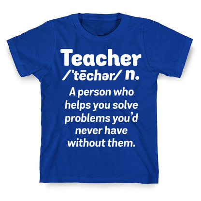 Teacher Definition T-Shirt