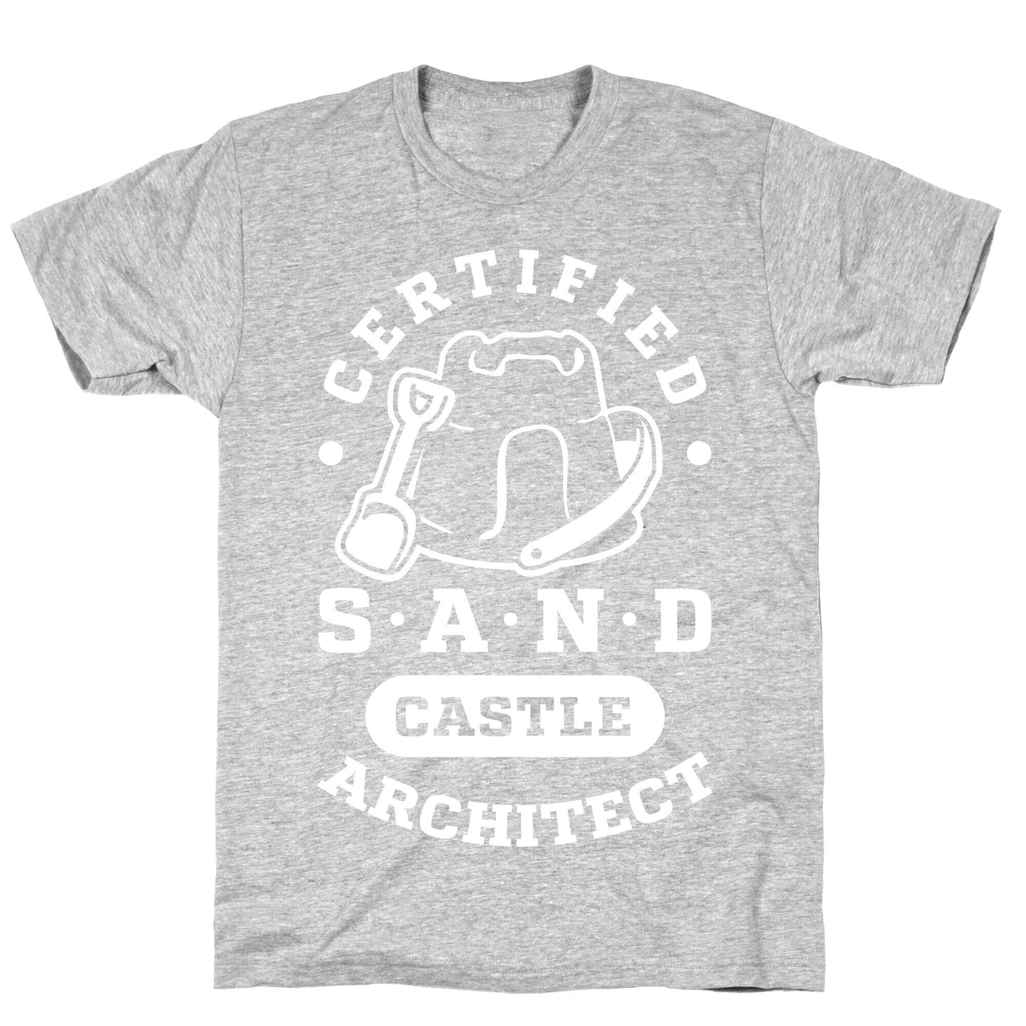 Certified Sandcastle Architect T-Shirt