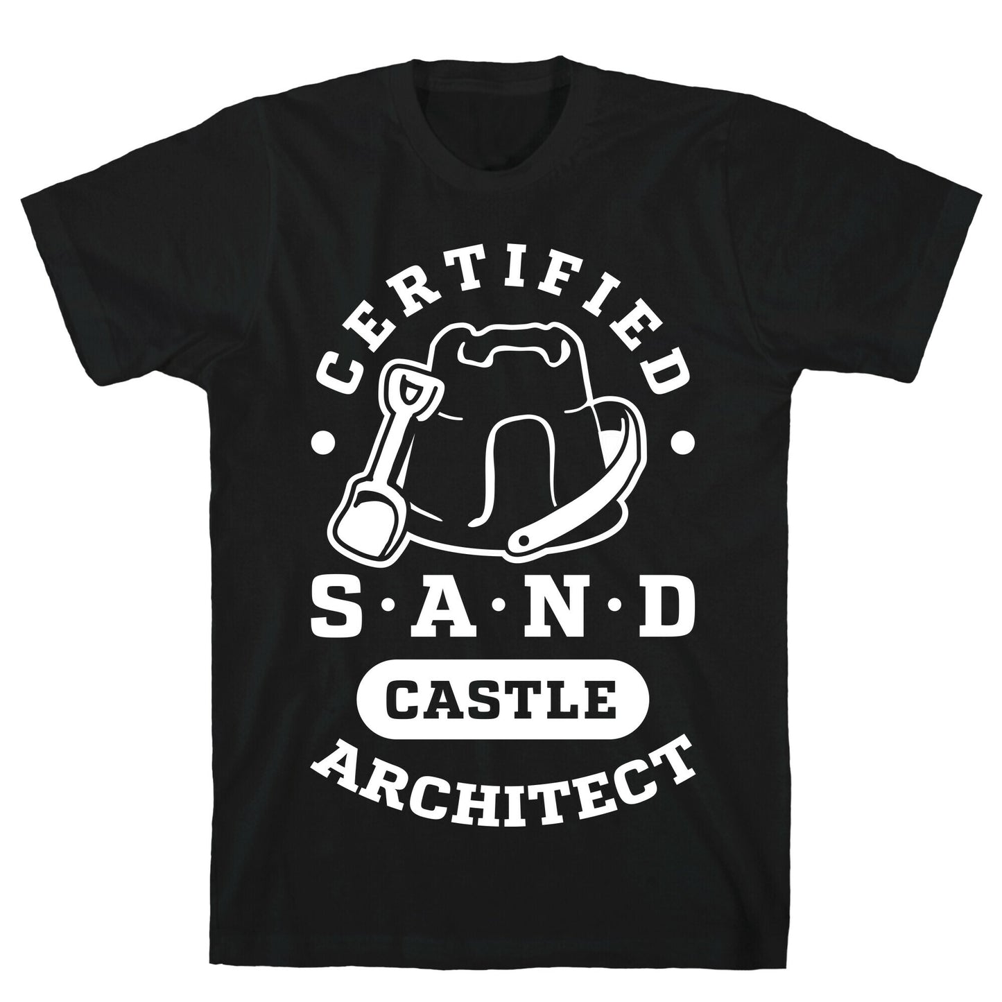 Certified Sandcastle Architect T-Shirt
