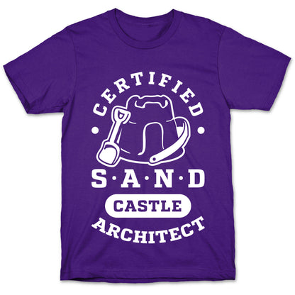 Certified Sandcastle Architect T-Shirt