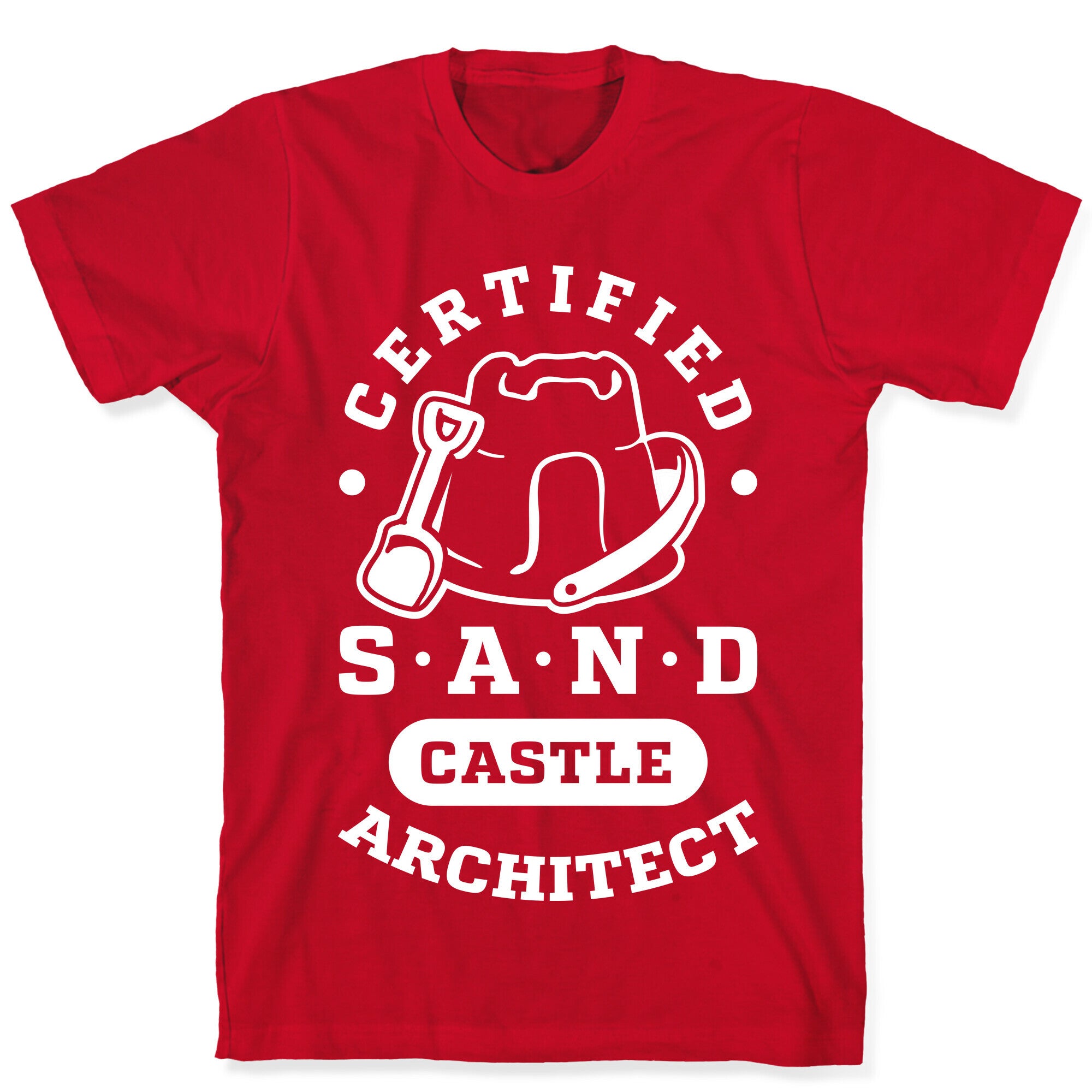 Certified Sandcastle Architect T-Shirt
