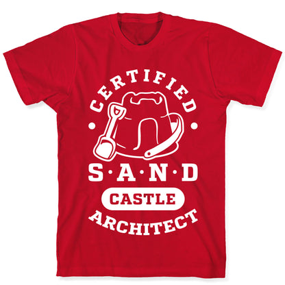 Certified Sandcastle Architect T-Shirt